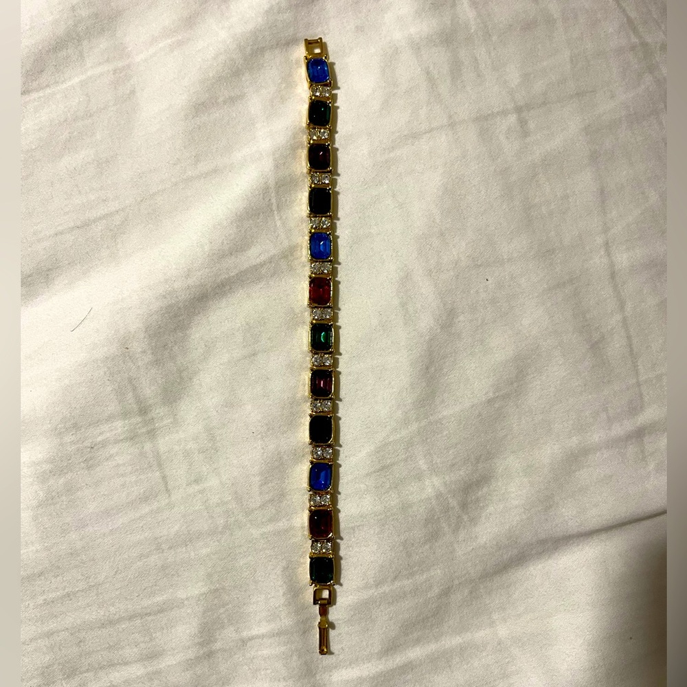 Vintage Gold Tone Link Bracelet